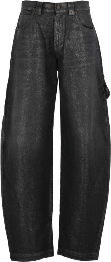 Darkpark Wide Trousers Zwart Dames