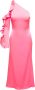 David Koma Elegant Pink Party Dress Pink Dames - Thumbnail 1