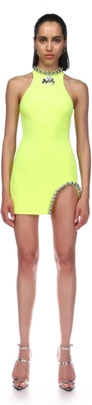 David Koma Short Dresses Geel Dames