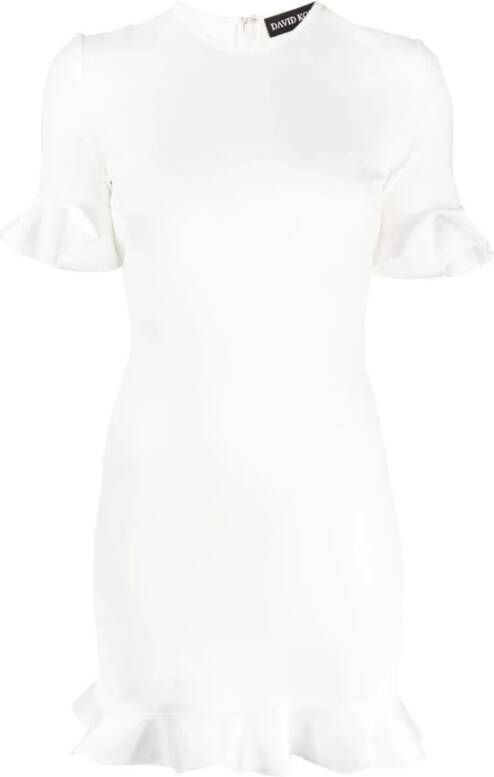 David Koma Short Dresses Wit Dames