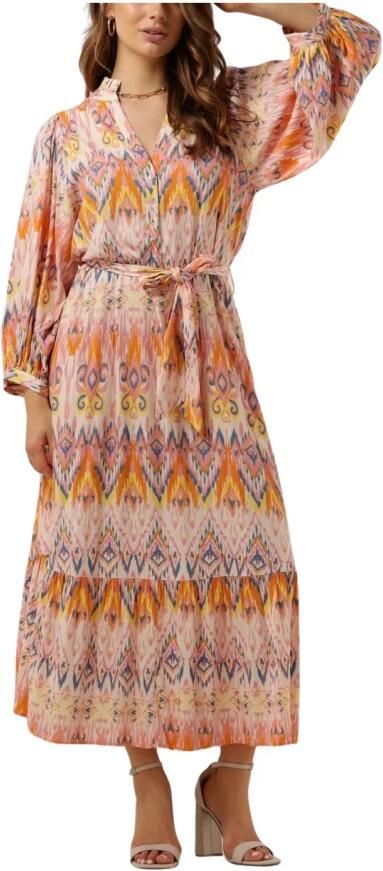 Dea Kudibal Abelone Maxi Jurk Roze Multicolor Dames - Foto 3