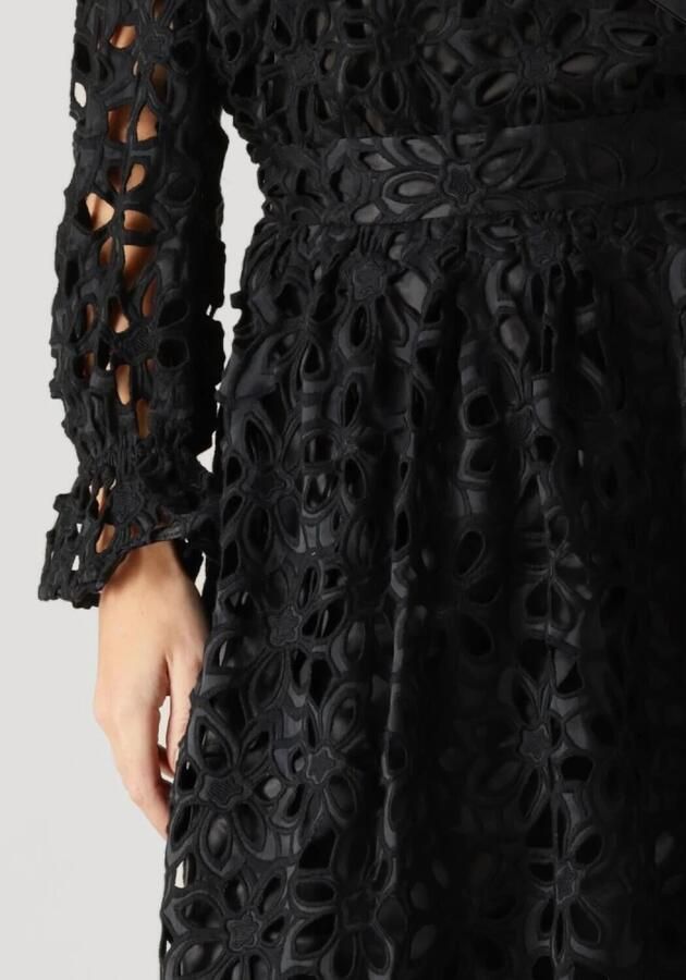 Dea Kudibal Elegante Kant Midi Rok Black Dames - Foto 5