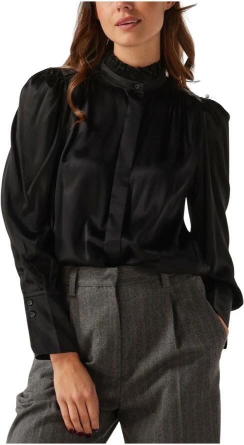 Dea Kudibal Elegante Roberta Zwarte Blouse Black Dames - Foto 7