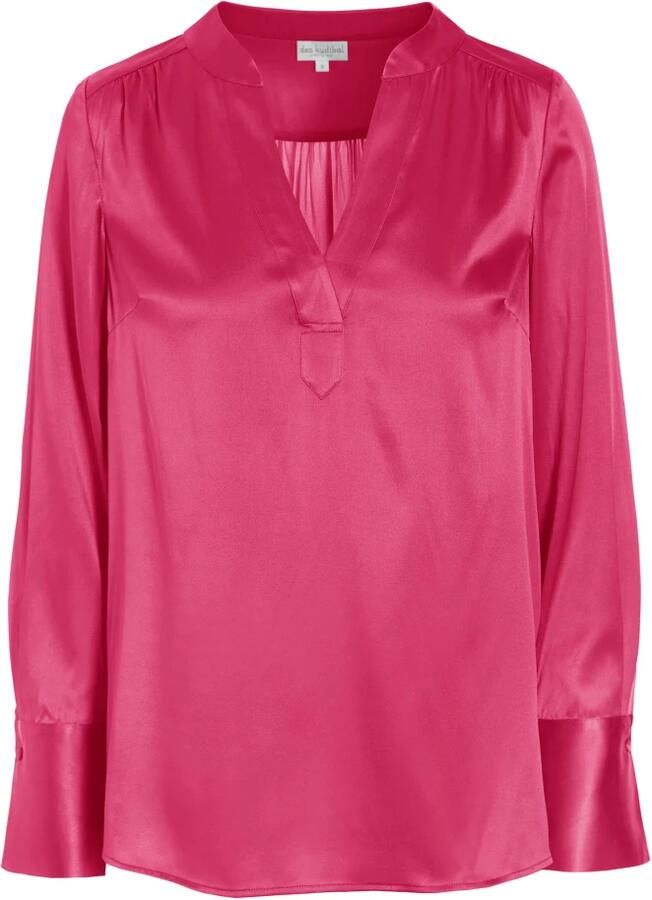 Dea Kudibal Fuchsia Blouse met Hoge Manchetten Pink Dames