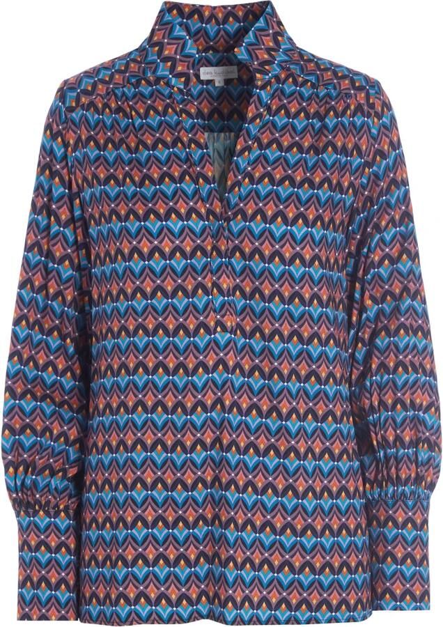 Dea Kudibal EV-Macchia Pampa Cross-Over Blouse Meerkleurig Dames - Foto 9