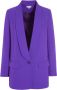 Dea Kudibal Stijlvolle Electric Purple Blazer Paars Dames - Thumbnail 1
