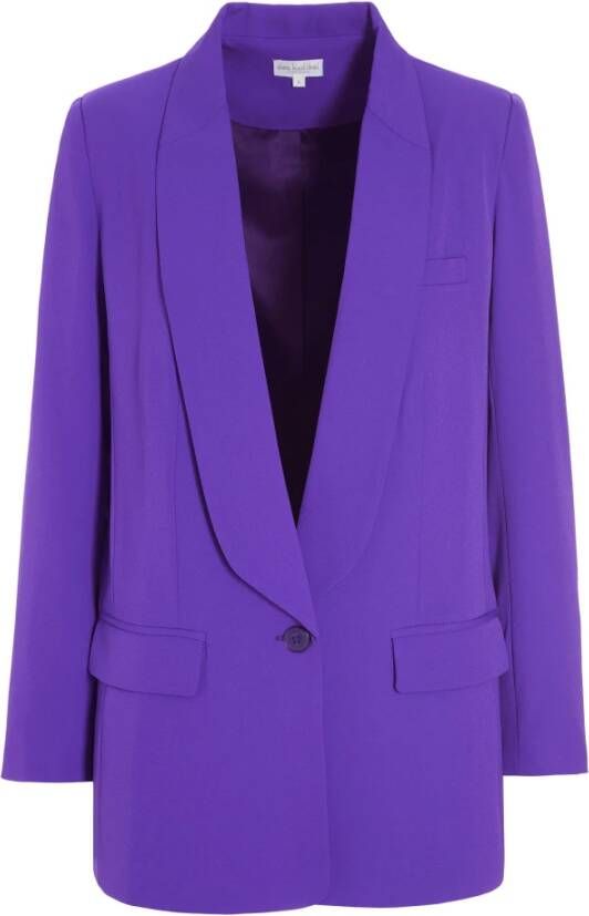 Dea Kudibal Stijlvolle Electric Purple Blazer Paars Dames