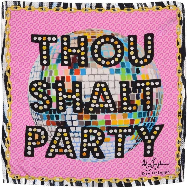 Dee Ocleppo Sjaal Disco Ball Sjaal Gij Zult Feesten - Foto 3