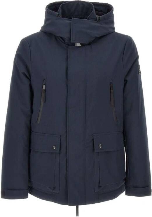 Dekker Heren Parka Jassen Blauw Heren