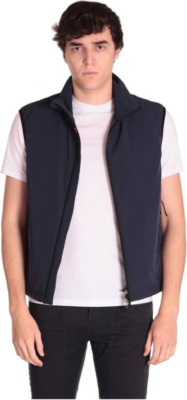 Dekker Vests Blauw Heren