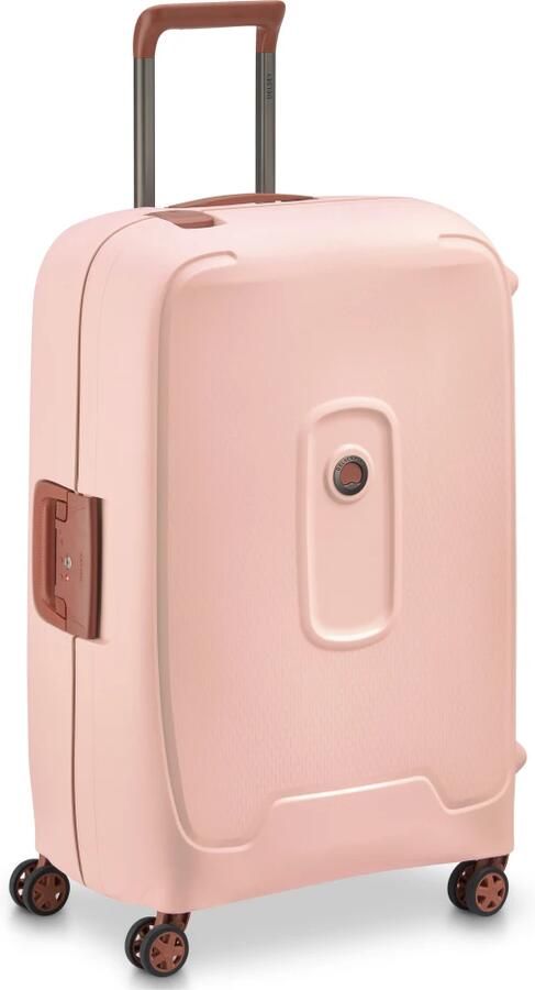 Delsey Moncey Middelgrote Koffer met 4 Wielen Roze Pink Unisex - Foto 6