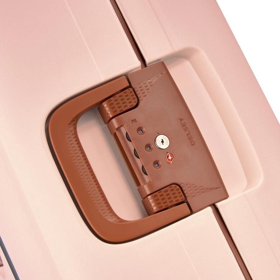 Delsey Moncey Middelgrote Koffer met 4 Wielen Roze Pink Unisex - Foto 2