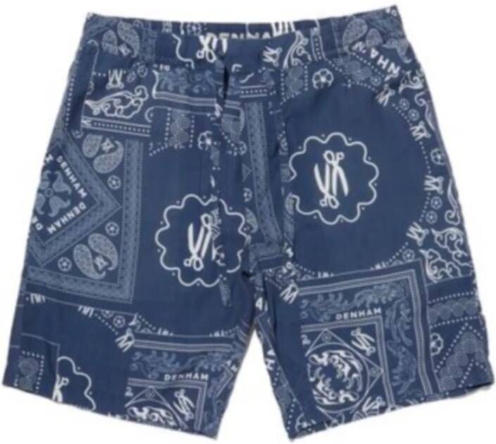 Denham Casual Shorts Blauw Heren