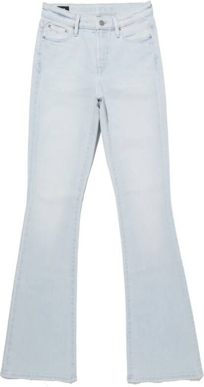 Denham Flared Jeans Blauw Dames