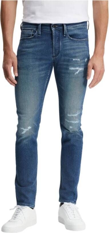 Denham Skinny Jeans Blauw Heren