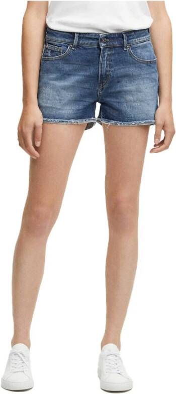 Denham The Jeanmaker Bermuda short Blauw Dames