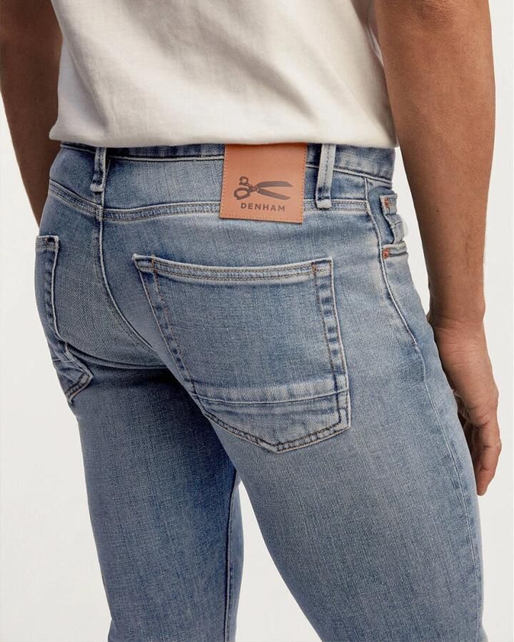 Denham Blauwe Slim Fit Jeans met Authentieke Uitstraling Blue Heren - Foto 17
