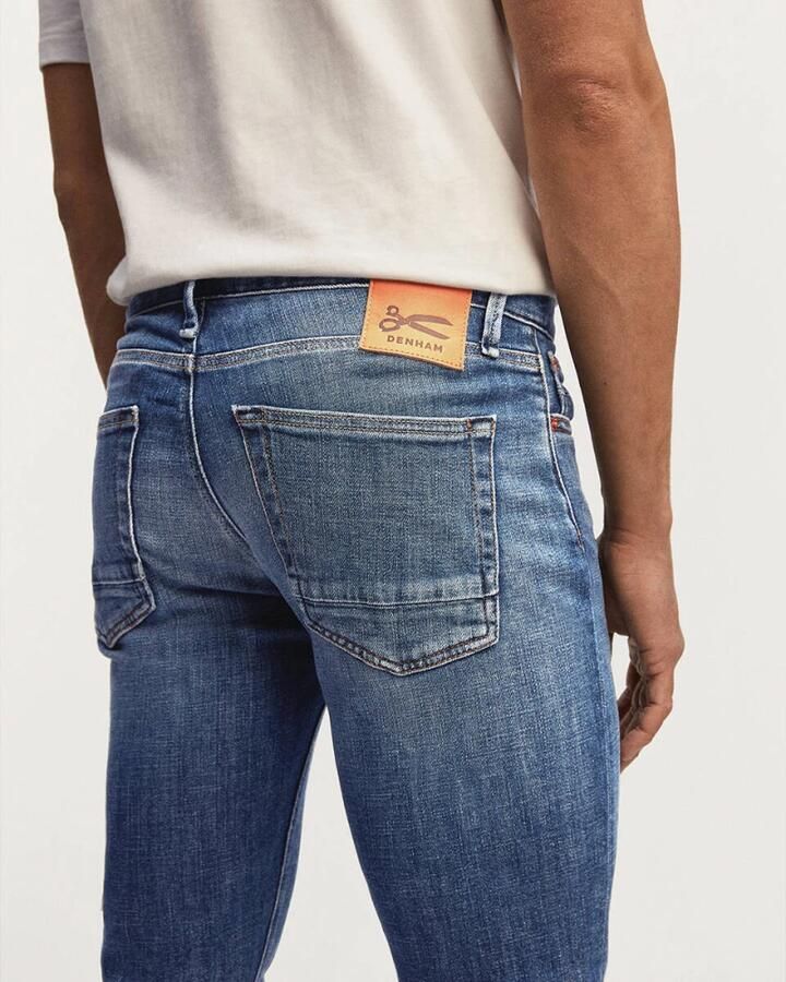 Denham Blauwe Slim Fit Jeans met Authentieke Uitstraling Blue Heren - Foto 20