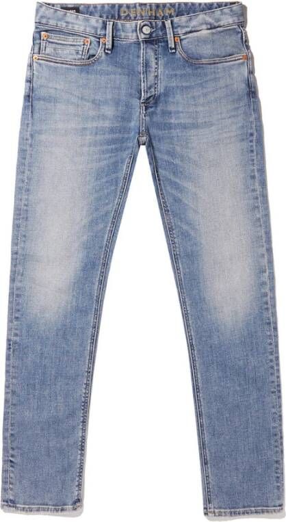 Denham Blauwe Slim Fit Jeans met Authentieke Uitstraling Blue Heren
