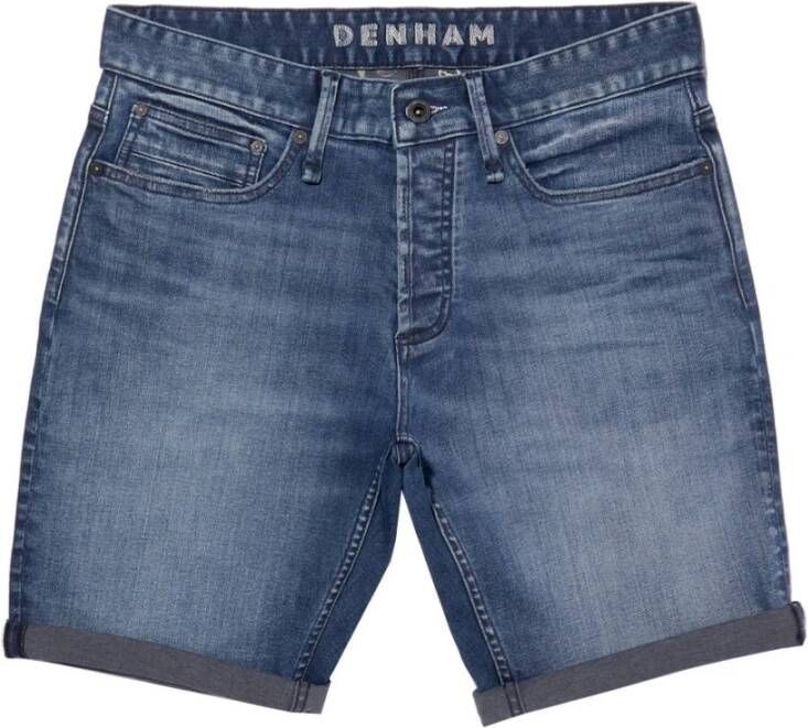 Denham The Jeanmaker Denim Shorts Blauw Heren
