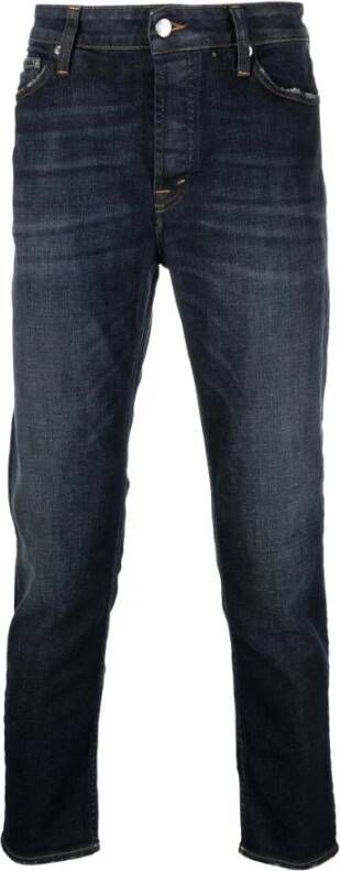 Department Five Mid-Blue Skinny-Cut Jeans Blue Heren