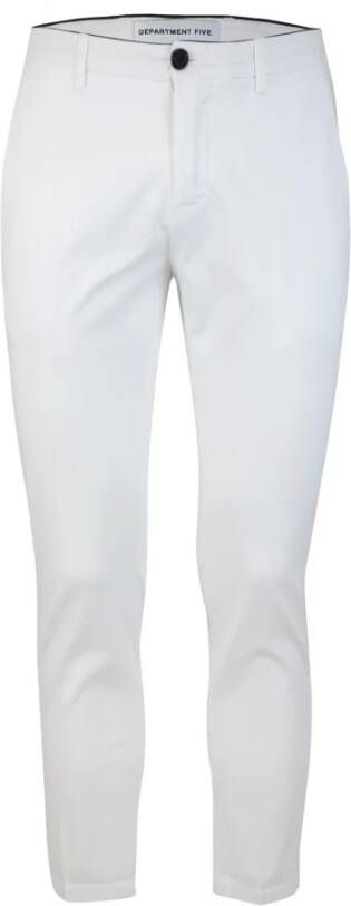 Department Five Chinos Wit Heren