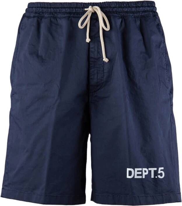 Department Five Collins Bermuda shorts Blauw Heren