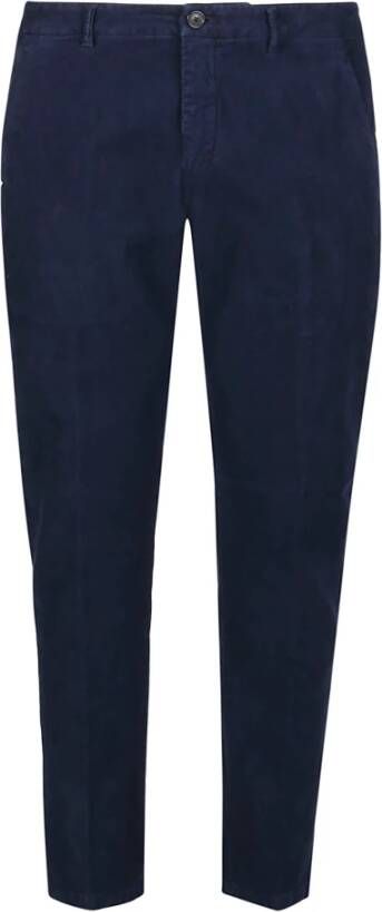 Department Five Hijgen prins Chinos Blauw Heren