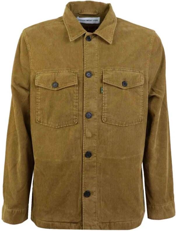 Department Five Light Jackets Bruin Heren