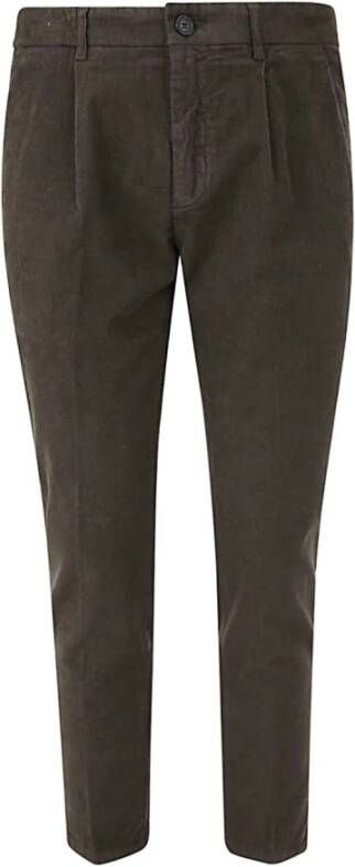 Department Five Prince Chinos Trouserswith Pences IN Velvet Bruin Heren