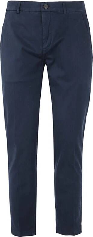 Department Five Rechte broek Blauw Heren