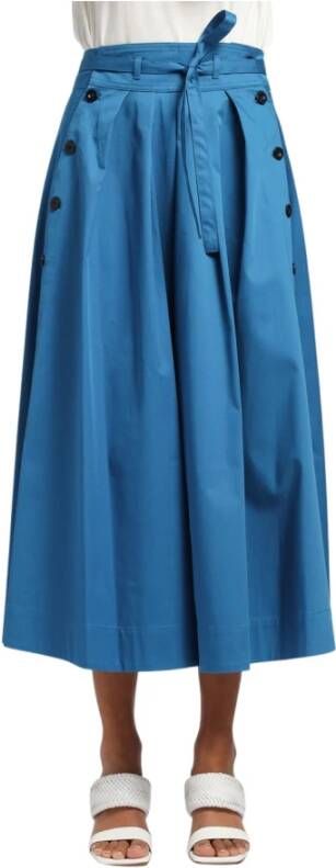 Department Five Rok met riem en voor skett Blauw Dames