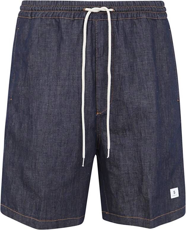Department Five Shorts Blauw Heren