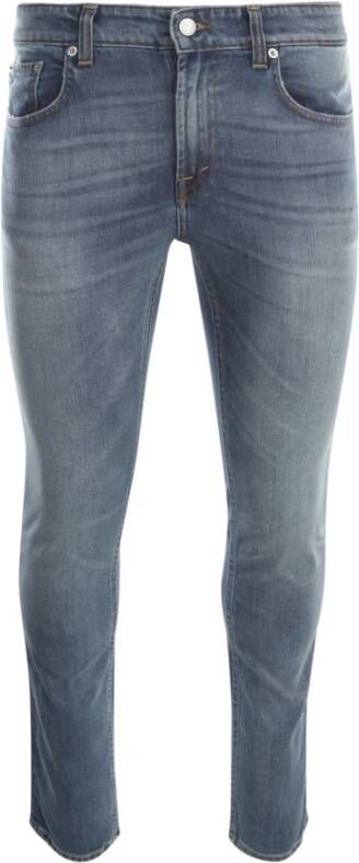 Department Five Skeith Jeans Five Pockets Super Slim Blauw Heren