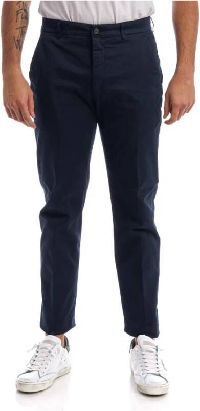 Department Five Pantalone slanke coningen Blauw Heren