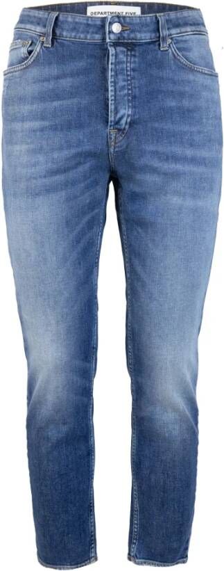 Department Five Slim-fit Jeans Blauw Heren