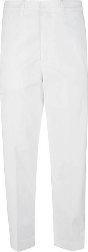 Department Five Slim-fit Trousers White Heren
