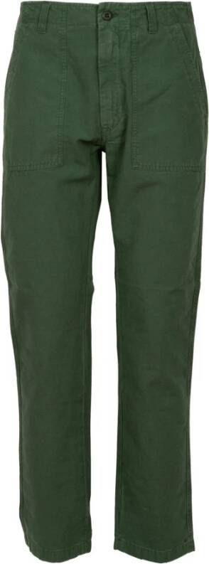 Department Five Straight Trousers Groen Heren