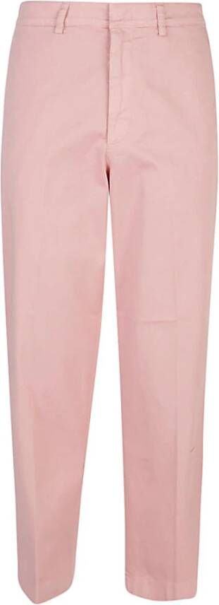 Department Five Straight Trousers Roze Heren
