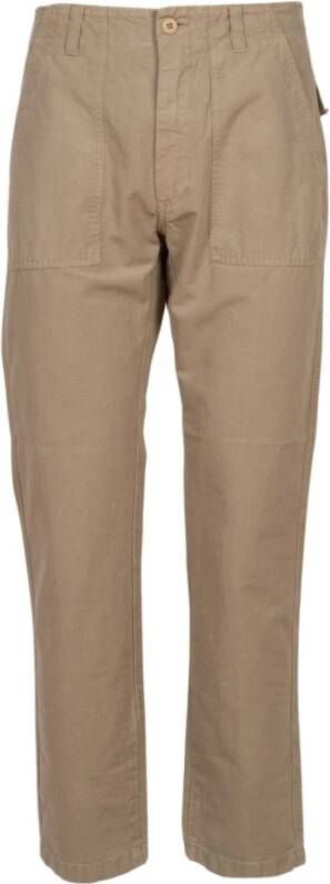 Department Five Wide Trousers Beige Heren