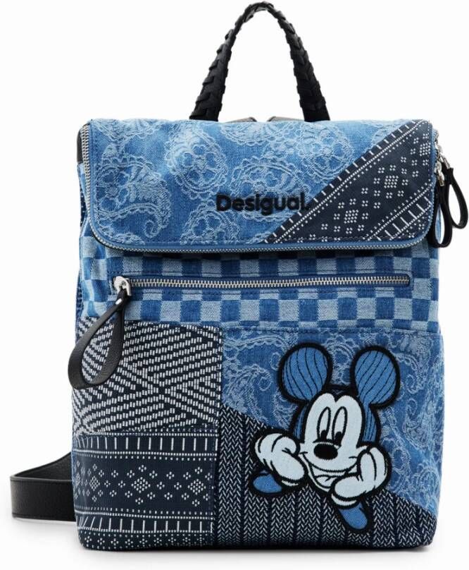Desigual Backpacks Blauw Dames