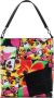 Desigual Zwarte dames schoudertas met afneembaar handvat en verstelbare band Multicolor Dames - Thumbnail 3