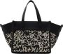 Desigual Zwarte Polyester Handtas met Verstelbare Schouderband Black Dames - Thumbnail 1