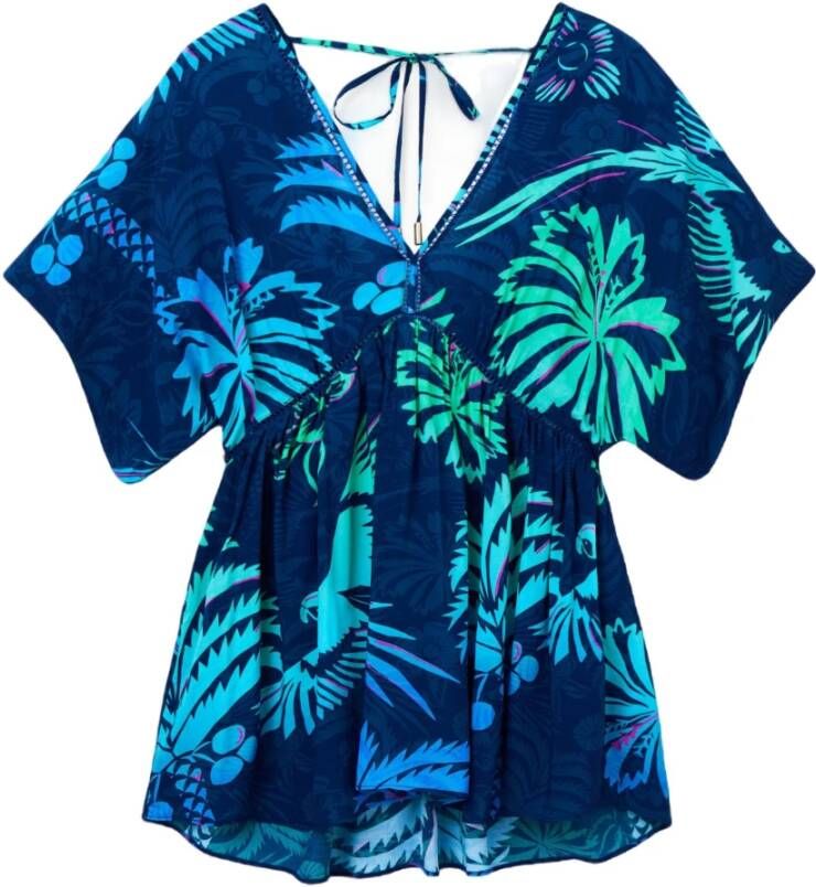 Desigual Beachwear Blauw Dames