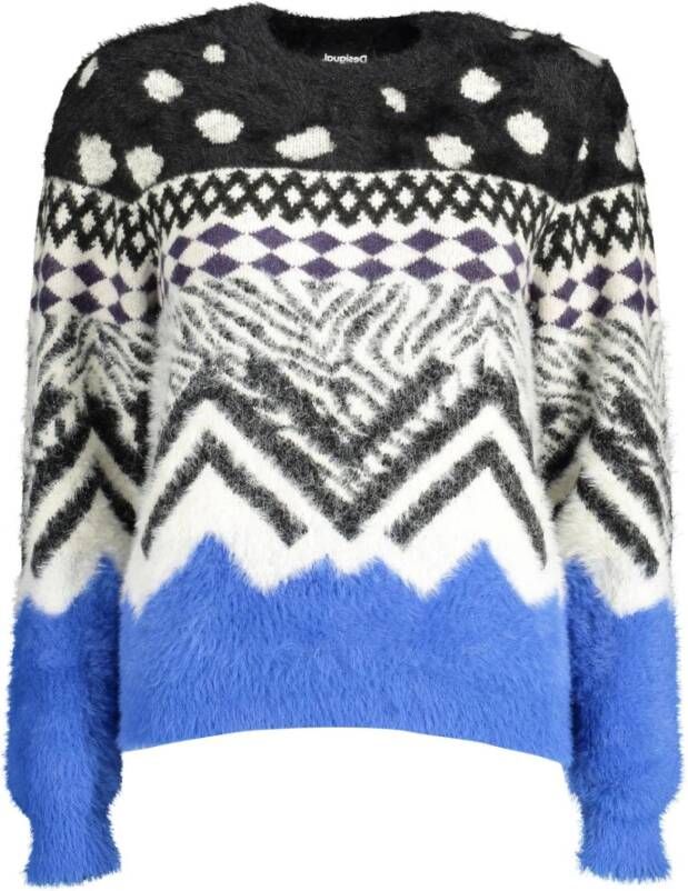 Desigual Black Sweater Meerkleurig Dames
