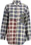 Desigual Blauw Overhemd Lange Mouwen Contrastdetails Multicolor - Thumbnail 1