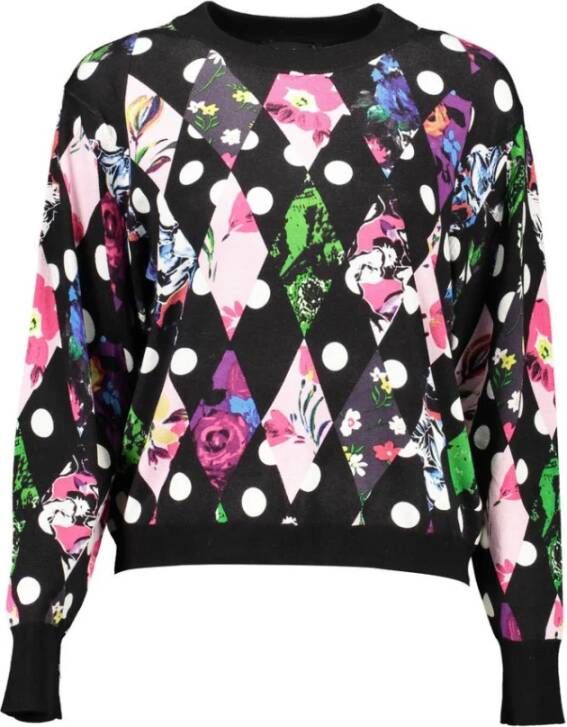 Desigual Trui met ronde hals Multicolor Dames