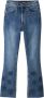Desigual Blauwe Katoenen Jeans met Borduursel en Contrasterende Details Blauw Dames - Thumbnail 3