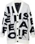 Desigual Witte Polyester Sweater met Contrasterende Details White Dames - Thumbnail 5