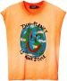 Desigual Overhemd hort leeve Graphic Tee Model Thi Planet i Aweome - Thumbnail 3